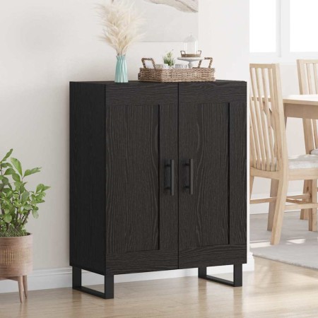 Vitrina Roble Negro 69,5 x 34 x 90 cm