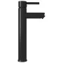 Sink and faucet with black tempered glass push-button stopper by vidaXL, Sinks - Ref: Foro24-3098450, Price: 100,01 €, Discou...