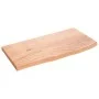 Massive Eichenholz-Badezimmer-Arbeitsplatte, hellbraun behandelt, 60x30x2 cm. von vidaXL, Arbeitsplatten - Ref: Foro24-315610...