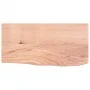 Massive Eichenholz-Badezimmer-Arbeitsplatte, hellbraun behandelt, 60x30x2 cm. von vidaXL, Arbeitsplatten - Ref: Foro24-315610...