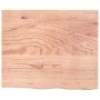 Massivholz-Badezimmerarbeitsplatte in hellem Braun 60x50x2 cm von vidaXL, Arbeitsplatten - Ref: Foro24-3156107, Preis: 59,34 ...