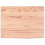 Solid light brown treated wood bathroom countertop 40x30x2 cm by vidaXL, Countertops - Ref: Foro24-3156089, Price: 26,08 €, D...