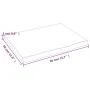 Massivholz-Badezimmerarbeitsplatte in hellem Braun 40x30x2 cm von vidaXL, Arbeitsplatten - Ref: Foro24-3156089, Preis: 25,59 ...
