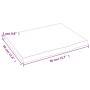 Solid light brown treated wood bathroom countertop 40x30x2 cm by vidaXL, Countertops - Ref: Foro24-3156089, Price: 26,08 €, D...