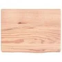 Encimera baño madera maciza tratada marrón claro 40x30x(2-6) cm de vidaXL, Encimeras - Ref: Foro24-3156091, Precio: 41,48 €, ...