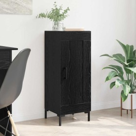 Vitrina Olden Roble Negro 34,5 x 34 x 90 cm