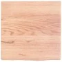 Light brown treated solid wood bathroom countertop 40x40x2 cm by vidaXL, Countertops - Ref: Foro24-3156092, Price: 32,79 €, D...