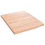 Badezimmerarbeitsplatte aus hellbraun behandeltem Massivholz, 40 x 50 x 2 cm von vidaXL, Arbeitsplatten - Ref: Foro24-3156095...