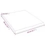 Badezimmerarbeitsplatte aus hellbraun behandeltem Massivholz, 40 x 50 x 2 cm von vidaXL, Arbeitsplatten - Ref: Foro24-3156095...
