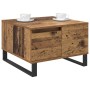 Mesa de Café con cajón Madera vieja 55 x 55 x 36.5 cm