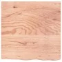 Badezimmerarbeitsplatte aus hellbraun behandeltem Massivholz, 60 x 60 x 2 cm von vidaXL, Arbeitsplatten - Ref: Foro24-3156110...