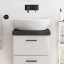 Encimera baño madera maciza tratada marrón oscuro 40x30x(2-6)cm by vidaXL, Countertops - Ref: Foro24-3156187, Price: 37,78 €,...