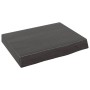 Encimera baño madera maciza tratada marrón oscuro 40x30x(2-6)cm von vidaXL, Arbeitsplatten - Ref: Foro24-3156187, Preis: 38,4...