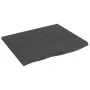 Massivholz-Badezimmerarbeitsplatte in dunkelbraun 60x50x2 cm von vidaXL, Arbeitsplatten - Ref: Foro24-3156203, Preis: 51,74 €...