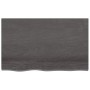 Massivholz-Badezimmerarbeitsplatte in dunkelbraun 80x50x(2-6)cm von vidaXL, Arbeitsplatten - Ref: Foro24-3156217, Preis: 73,4...