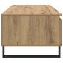 Mesa de Café con cajón Roble artisan Madera contrachapada