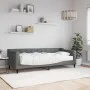Sofá cama con colchón tela gris oscuro 80x200 cm de vidaXL, Camas y somieres - Ref: Foro24-3197404, Precio: 329,92 €, Descuen...