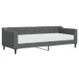 Sofa bed with dark gray fabric mattress 80x200 cm by vidaXL, Beds and slatted bases - Ref: Foro24-3197404, Price: 311,78 €, D...