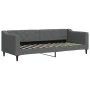 Sofa bed with dark gray fabric mattress 80x200 cm by vidaXL, Beds and slatted bases - Ref: Foro24-3197404, Price: 311,78 €, D...