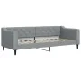 Sofa bed with light gray fabric mattress 80x200 cm by vidaXL, Beds and slatted bases - Ref: Foro24-3197403, Price: 312,16 €, ...