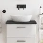 Dark brown treated wood bathroom countertop 60x60x(2-4) cm by vidaXL, Countertops - Ref: Foro24-3156207, Price: 56,20 €, Disc...