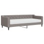 Sofá cama con colchón tela gris taupe 80x200 cm de vidaXL, Camas y somieres - Ref: Foro24-3197406, Precio: 334,31 €, Descuent...