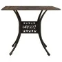 Bistrotisch und Stühle, 5 Stück, Aluminiumguss, bronzefarben von vidaXL, Gartensets - Ref: Foro24-3070604, Preis: 912,74 €, R...