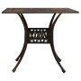 Bistrotisch und Stühle, 5 Stück, Aluminiumguss, bronzefarben von vidaXL, Gartensets - Ref: Foro24-3070604, Preis: 926,74 €, R...