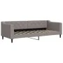 Sofa bed with taupe gray fabric mattress 80x200 cm by vidaXL, Beds and slatted bases - Ref: Foro24-3197406, Price: 310,17 €, ...