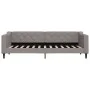 Sofa bed with taupe gray fabric mattress 80x200 cm by vidaXL, Beds and slatted bases - Ref: Foro24-3197406, Price: 310,17 €, ...