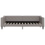 Sofá cama con colchón tela gris taupe 80x200 cm de vidaXL, Camas y somieres - Ref: Foro24-3197406, Precio: 334,31 €, Descuent...