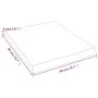 Encimera de baño madera tratada marrón oscuro 40x50x(2-4) cm de vidaXL, Encimeras - Ref: Foro24-3156192, Precio: 48,98 €, Des...