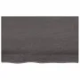 Massivholz-Badezimmerarbeitsplatte in dunkelbraun 80x50x2 cm von vidaXL, Arbeitsplatten - Ref: Foro24-3156215, Preis: 60,28 €...