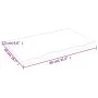 Massivholz-Badezimmerarbeitsplatte in dunkelbraun 80x50x2 cm von vidaXL, Arbeitsplatten - Ref: Foro24-3156215, Preis: 60,28 €...