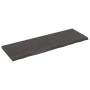 Dark brown treated wood bathroom countertop 120x40x(2-4) cm by vidaXL, Countertops - Ref: Foro24-3156235, Price: 71,62 €, Dis...