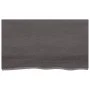 Encimera de baño madera tratada marrón oscuro 100x60x(2-6) cm by vidaXL, Countertops - Ref: Foro24-3156232, Price: 98,11 €, D...