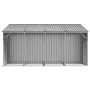 Gartenschuppen aus grau verzinktem Stahl, 277 x 365,5 x 179 cm von vidaXL, Schuppen - Ref: Foro24-3188291, Preis: 559,14 €, R...