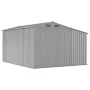 Gartenschuppen aus grau verzinktem Stahl, 277 x 365,5 x 179 cm von vidaXL, Schuppen - Ref: Foro24-3188291, Preis: 559,14 €, R...