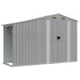 Garden shed gray galvanized steel 277x365.5x179 cm by vidaXL, Sheds - Ref: Foro24-3188291, Price: 570,88 €, Discount: %
