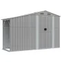 Gartenschuppen aus grau verzinktem Stahl, 277 x 365,5 x 179 cm von vidaXL, Schuppen - Ref: Foro24-3188291, Preis: 559,14 €, R...