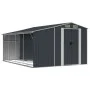 Galvanized steel garden shed anthracite 277x365.5x179cm by vidaXL, Sheds - Ref: Foro24-3188294, Price: 592,14 €, Discount: %