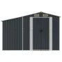 Galvanized steel garden shed anthracite 277x365.5x179cm by vidaXL, Sheds - Ref: Foro24-3188294, Price: 592,14 €, Discount: %