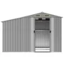 Cobertizo de jardín acero galvanizado gris 277x192,5x179 cm de vidaXL, Cobertizos - Ref: Foro24-3188289, Precio: 334,60 €, De...