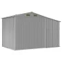 Cobertizo de jardín acero galvanizado gris 277x192,5x179 cm de vidaXL, Cobertizos - Ref: Foro24-3188289, Precio: 334,60 €, De...