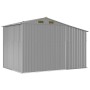 Gartenhaus aus verzinktem Stahl grau 277x192,5x179 cm von vidaXL, Schuppen - Ref: Foro24-3188289, Preis: 347,42 €, Rabatt: %