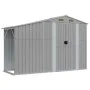 Cobertizo de jardín acero galvanizado gris 277x192,5x179 cm de vidaXL, Cobertizos - Ref: Foro24-3188289, Precio: 334,60 €, De...