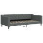 Sofá cama con colchón tela gris oscuro 90x200 cm de vidaXL, Camas y somieres - Ref: Foro24-3197409, Precio: 317,14 €, Descuen...