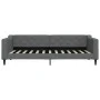 Sofá cama con colchón tela gris oscuro 90x200 cm de vidaXL, Camas y somieres - Ref: Foro24-3197409, Precio: 327,52 €, Descuen...