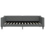 Sofá cama con colchón tela gris oscuro 90x200 cm de vidaXL, Camas y somieres - Ref: Foro24-3197409, Precio: 317,14 €, Descuen...