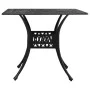 Bistro table and chairs 3 pieces black cast aluminum by vidaXL, Garden sets - Ref: Foro24-3070578, Price: 544,67 €, Discount: %